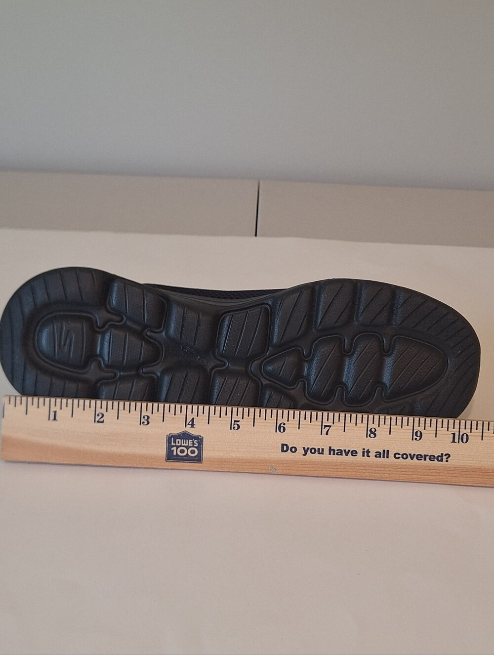 Skechers Go Walk 5 Air Cooled Goga Mat Walking Shoes Black Size 10 Like New - Picture 12 of 12